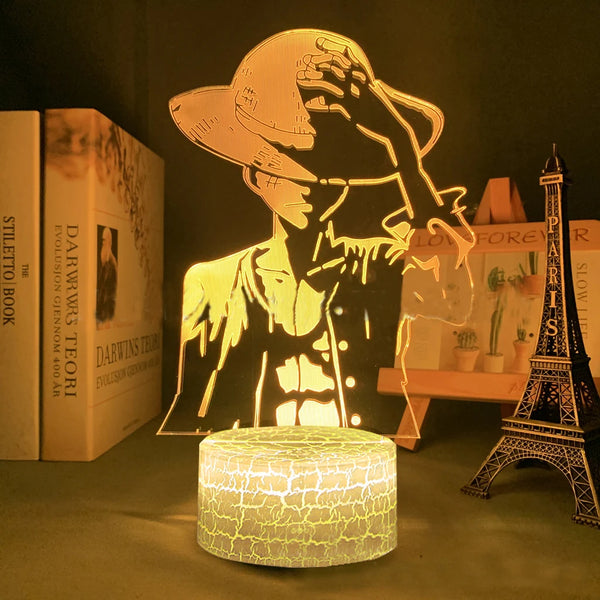 🏴‍☠️ Lampe LED 3D Lufy