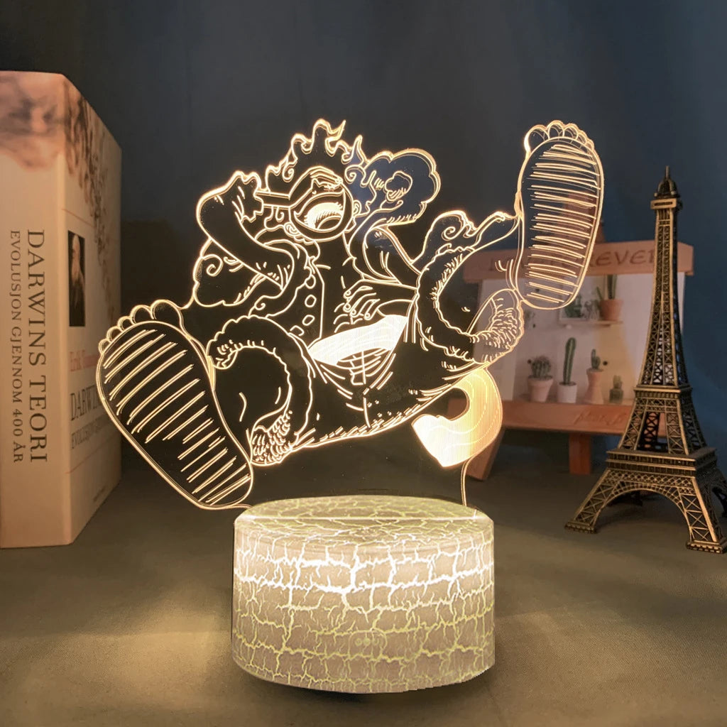 🏴‍☠️ Lampe LED 3D Lufy