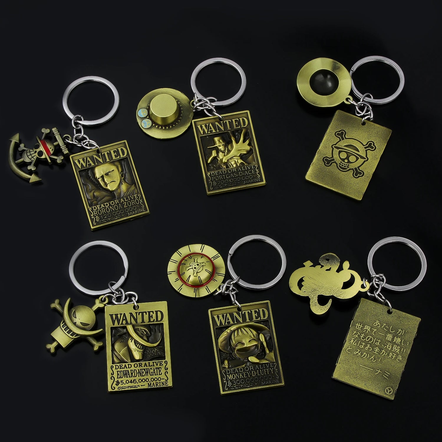 🏴‍☠️ Porte-Clés Wanted