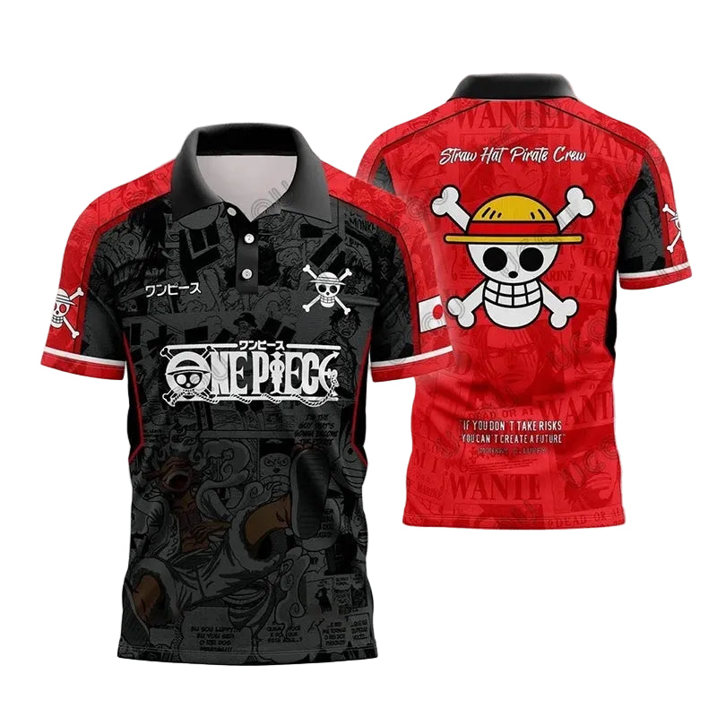 🏴‍☠️ Maillot One Piece Luffy Gear 5